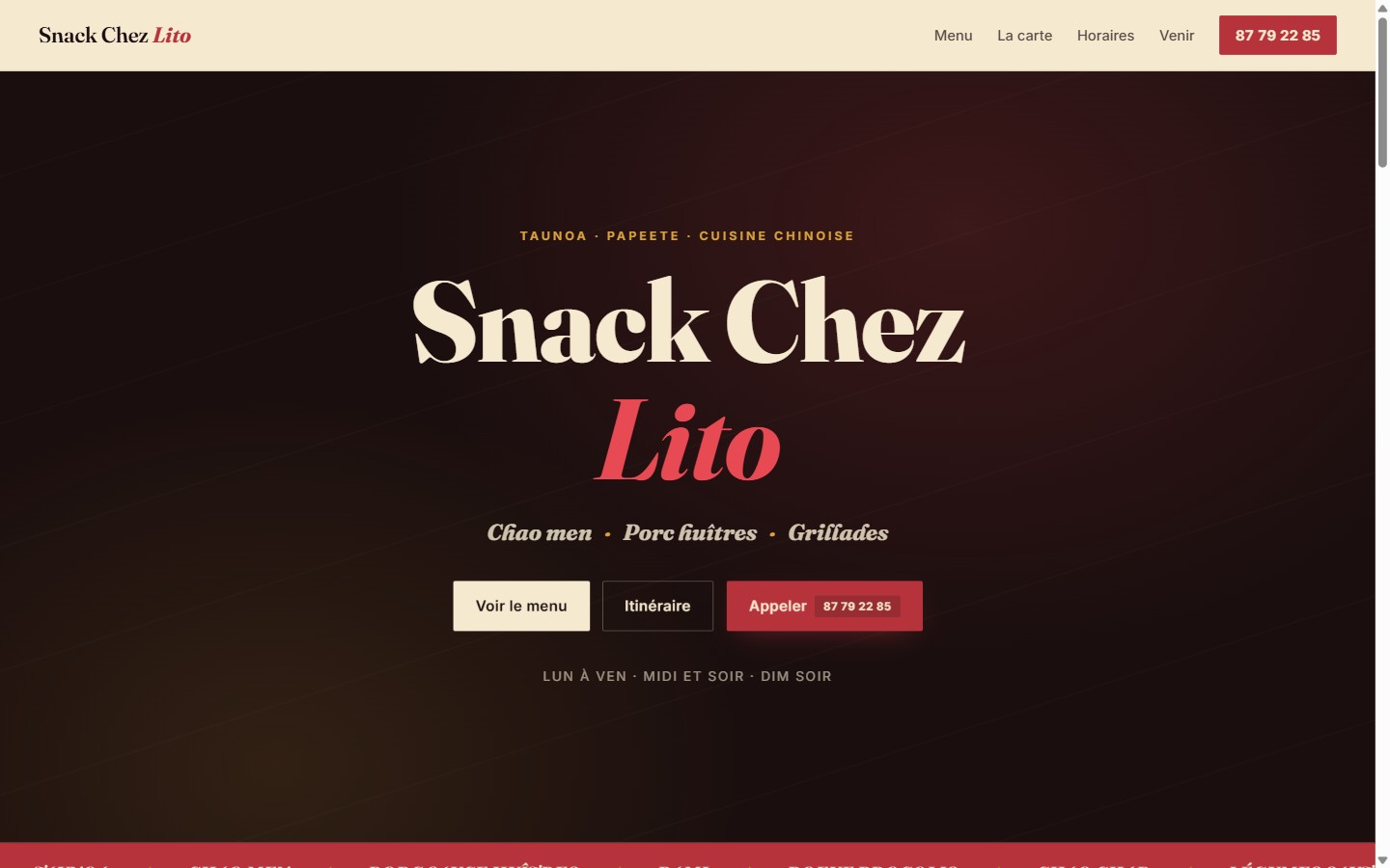 Snack Chez Lito