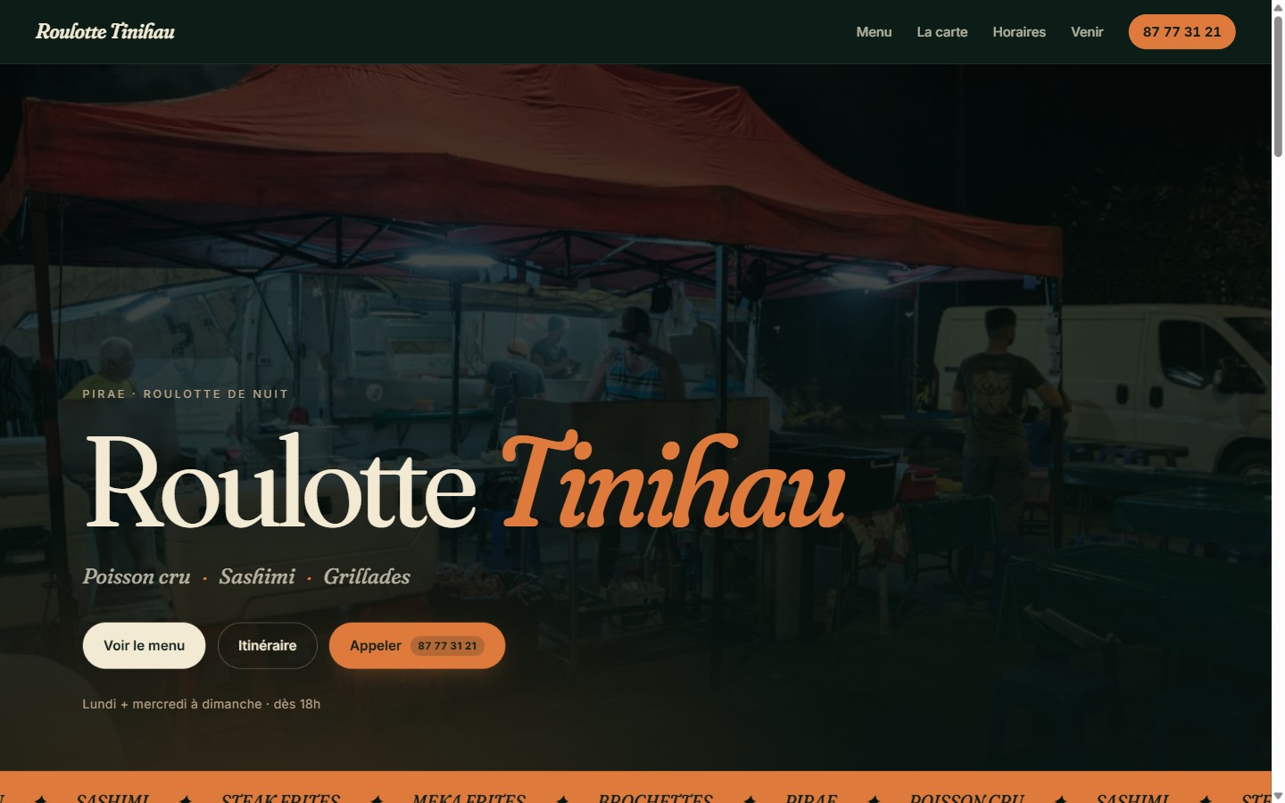 Roulotte Tinihau